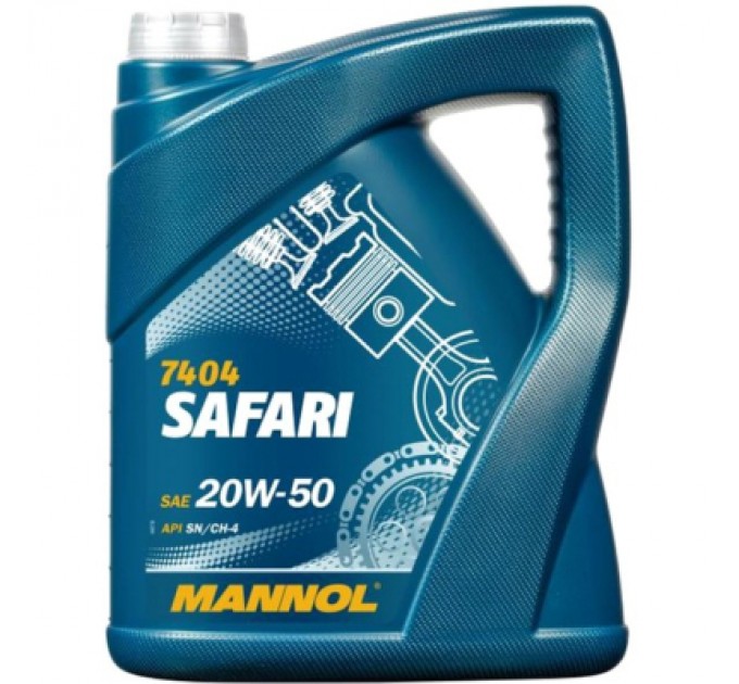Моторна олива Mannol SAFARI 5л 20W-50 (MN7404-5)