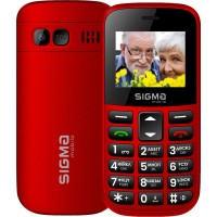 Мобільний телефон Sigma Comfort 50 EASY TYPE-C Red (4827798585221)