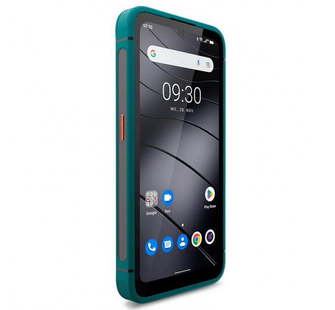 Gigaset Смартфон Gigaset GX4 IM 4/64GB Dual Sim Petrol (S30853H1531R112); 6.1" (1560х720) IPS / MediaTek Helio G99 / ОЗУ 4 ГБ / 64 ГБ встроенной + microSD до 1 ТБ / камера 48+8 Мп + 16 Мп / 4G (LTE) / Bluetooth, Wi-Fi, NFC / GPS, GLONASS, Beidou, Gal
