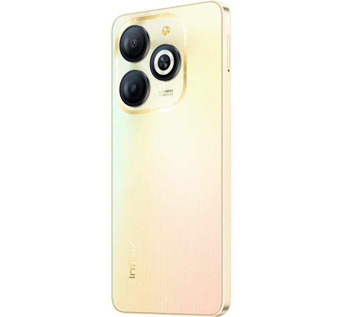 Infinix Смартфон Infinix Smart 8 X6525 2/64GB Dual Sim Shiny Gold_