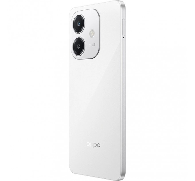 Oppo Смартфон Oppo A3 4G 6/128GB Starlight White; 6.67" (1604х720) IPS / Qualcomm Snapdragon 6s Gen 1 / ОЗУ 6 ГБ / 128 ГБ встроенной + microSD до 1 ТБ / камера 50 Мп + 5 Мп / 4G (LTE) / Bluetooth, Wi-Fi, NFC / GPS, A-GPS, GLONASS, Beidou, Galileo, QZ