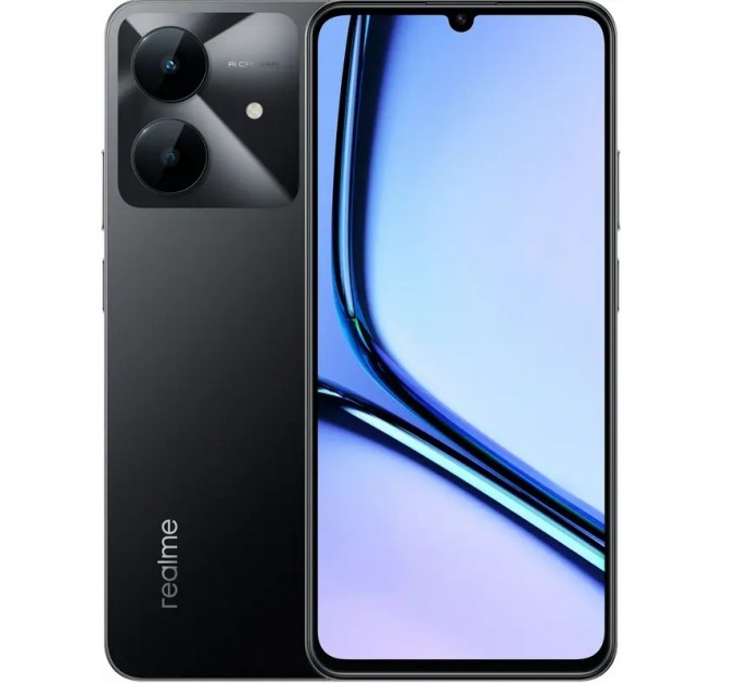realme Смартфон Realme Note 60X 3/64GB (RMX3938) Marble Black