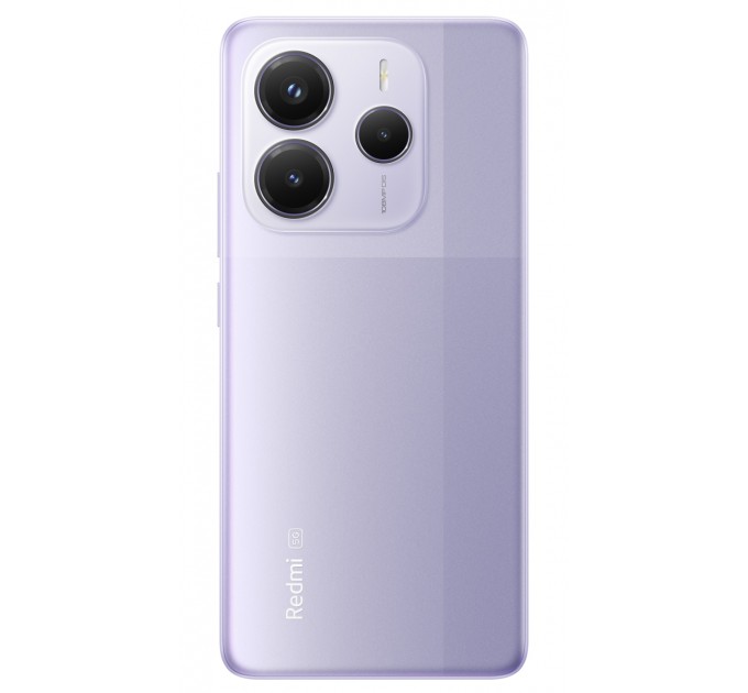 Xiaomi Смартфон Xiaomi Redmi Note 14 5G 6/128GB Lavender Purple; 6.67" (2400х1080) AMOLED / MediaTek Dimensity 7025 Ultra / ОЗУ 6 ГБ / 128 ГБ встроенной + microSD до 1 ТБ / камера 108+8+2 Мп + 20 Мп / 5G / Bluetooth, Wi-Fi, NFC / GPS, Galileo, Glonas