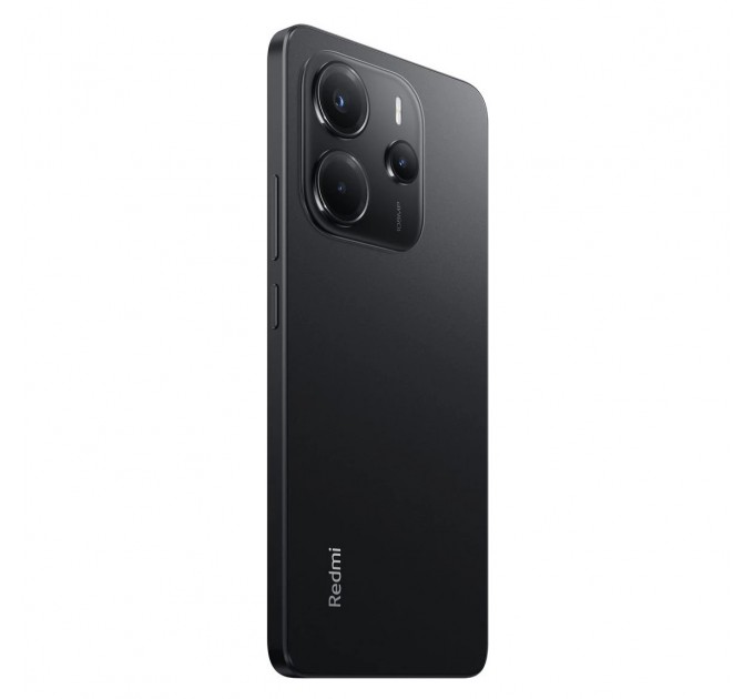 Xiaomi_ Смартфон Xiaomi Redmi Note 14 6/128GB Midnight Black; 6.67" (2400х1080) AMOLED / MediaTek Helio G99 Ultra / ОЗУ 6 ГБ / 128 ГБ встроенной + microSD до 1 ТБ / камера 108+2+2 Мп + 20 Мп / 4G (LTE) / Bluetooth, Wi-Fi, NFC / GPS, A-GPS, GLONASS, B