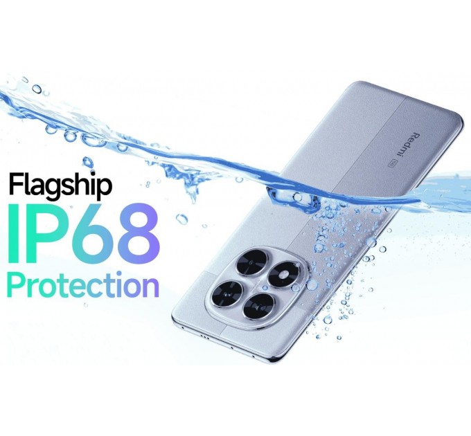 Xiaomi_ Смартфон Xiaomi Redmi Note 14 Pro 5G 8/256GB Lavender Purple; 6.67" (2712x1220) AMOLED / MediaTek Dimensity 7300 Ultra / ОЗУ 8 ГБ / 256 ГБ встроенной / камера 200+8+2 Мп + 20 Мп / 5G / Bluetooth, Wi-Fi, NFC / GPS, A-GPS, GLONASS, Beidou, Gali