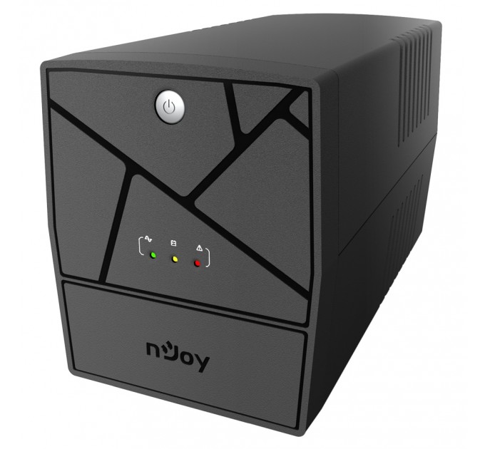 nJoy Джерело безперебійного живлення NJOY Keen 1000 (UPLI-LI100KE-CG01B) Lin.int., AVR, 4 x евро, пластик