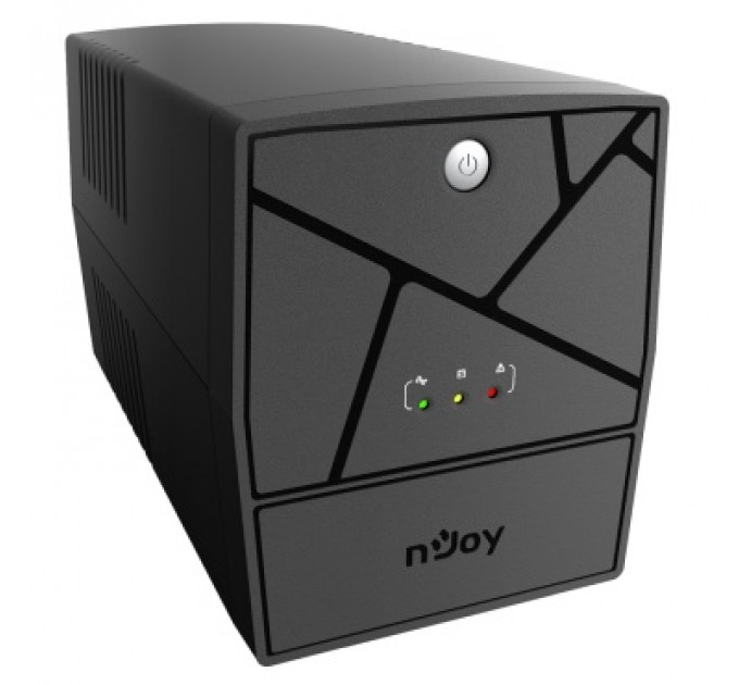 Джерело безперебійного живлення NJOY Keen 1000 (UPLI-LI100KU-CG01B), Lin.int., AVR, 4 x евро, USB, пластик