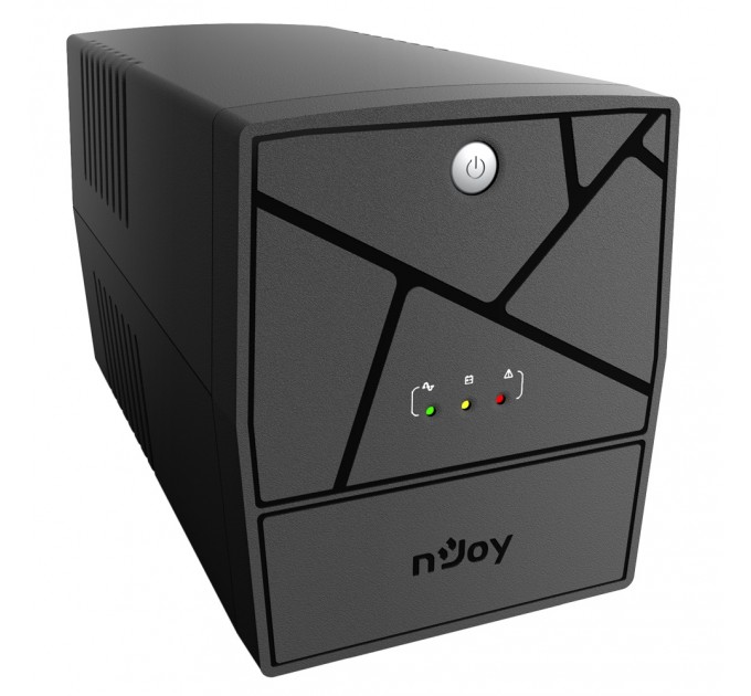 Джерело безперебійного живлення NJOY Keen 1500 (UPLI-LI150KE-CG01B) Lin.int., AVR, 4 x евро, пластик