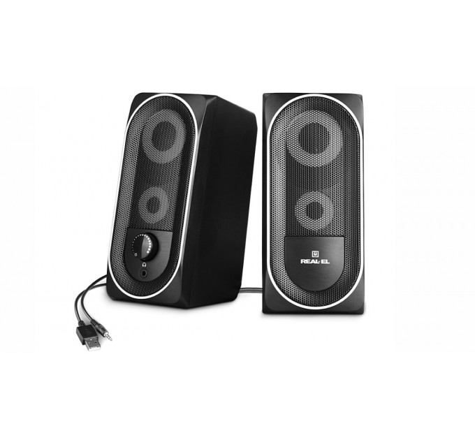 REAL-EL Акустична система REAL-EL S-110 Black