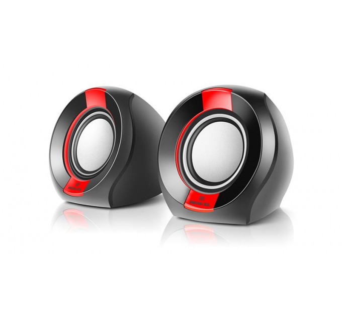 REAL-EL Акустична система REAL-EL S-50 Black/Red