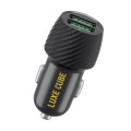 Luxe Cube Автомобильное зарядное устройство Luxe Cube 2USB 17W Black (8886668698498)