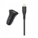 SkyDolphin Автомобильное зарядное устройство SkyDolphin SZ09L (2USB, 3.4A) Black (AZP-000109) + кабель Lightning