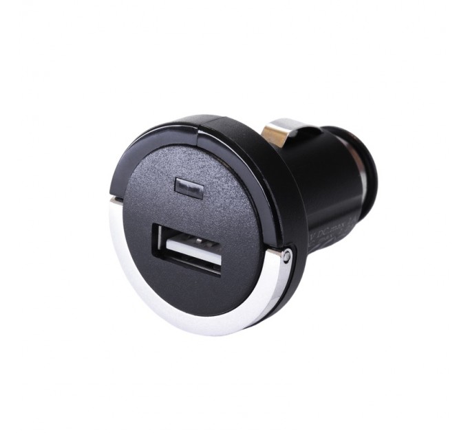 Strax Автомобильное зарядное устройство Strax Car Charger 2.4A Single USB-A Black (4029948595757) Bulk