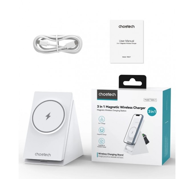 Choetech Беспроводное зарядное устройство Choetech T600-F 15W