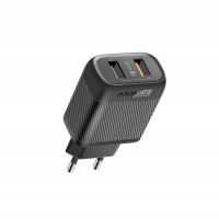 Зарядное устройство Promate BiPlug-QC3 Black