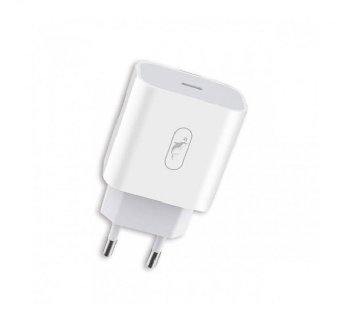 SkyDolphin Зарядное устройство SkyDolphin SC18E PD2.0 (1USB-С, 3A) White (SDMZP-000155)