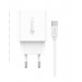 Сетевое зарядное устройство Foneng EU46 QC3.0 Charger (1USBх3A) White (EU46-CH-TC) + кабель USB Type C