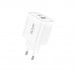 Foneng Мережевий зарядний пристрій Foneng EU52-CH PD 30W (1xUSB, 1xType-C) White