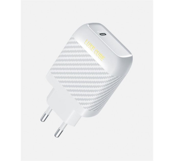 Luxe Cube Сетевое зарядное устройство Luxe Cube Dynamic 18W (1USBх3A) White (4446689880643)