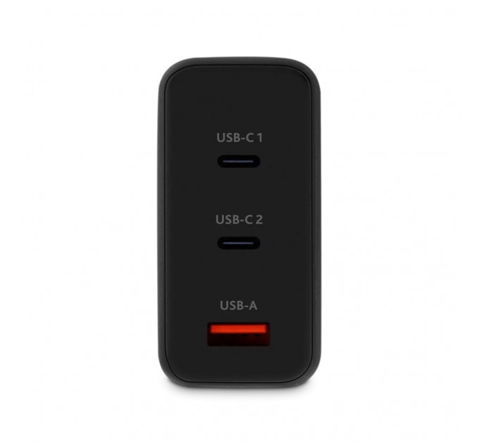 Ttec Сетевое зарядное устройство Ttec SmartCharger Trio GAN 2хUSB-C/USB-A /120Вт Black (2SCG04S)