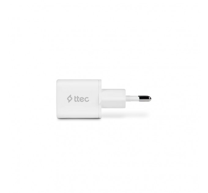 Ttec Сетевое зарядное устройство Ttec SmartCharger USB-C /20Вт White (2SCP01B)