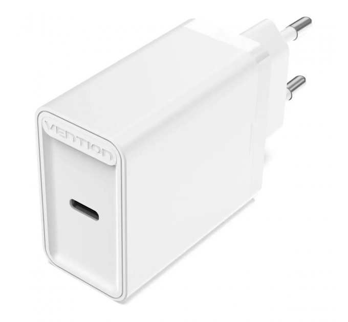 Сетевое зарядное устройство Vention USB Type C + QC4.0 (20W) White (FADW0-EU)