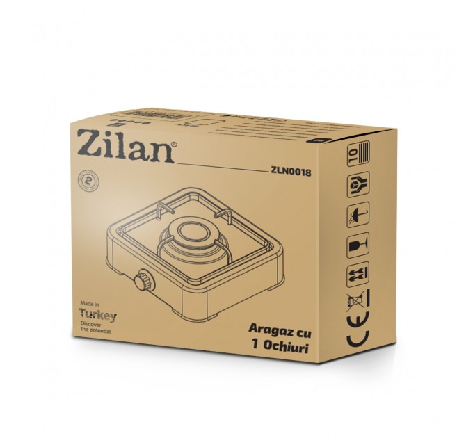 Zilan Настільна плита Zilan ZLN0018 Black