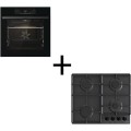 Gorenje Вбудований комплект Варильна поверхня Gorenje G641EB + Духова шафа Gorenje BO6735E02BK