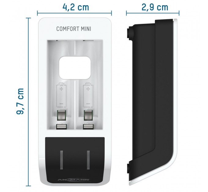 Ansmann Зарядное устройство Ansmann Comfort Mini (1001-0091)