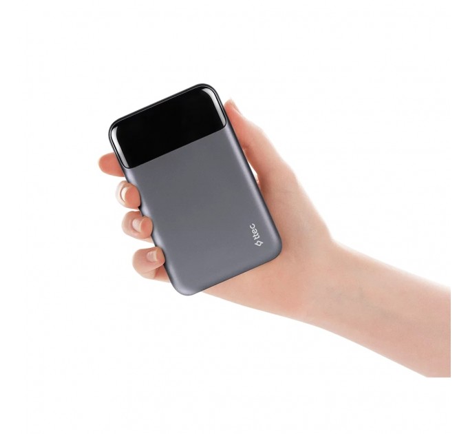 Ttec Универсальная мобильная батарея Ttec 20000mAh ReCharger Pro LCD PD 130W Space Gray (2BB218UG)