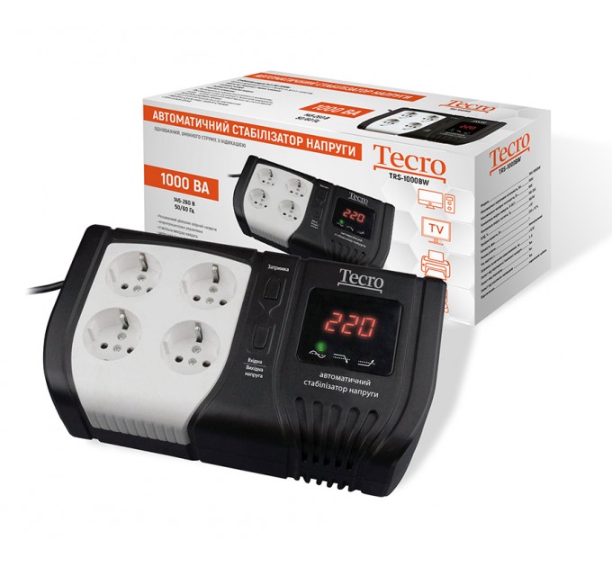 Tecro Стабілізатор напруги Tecro TRS-1000BW
