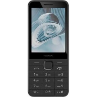 Мобильный телефон Nokia 215 4G 2024 Dual Sim Black; 2.8" (320х240) TN / кнопочный моноблок / Unisoc T107 / ОЗУ 64 МБ / 128 МБ встроенной памяти + microSD до 32 ГБ / без камеры / 4G (LTE) / Bluetooth / ОС Nokia S30+ / 127.25х54.2 мм / 1450 мАч / черны