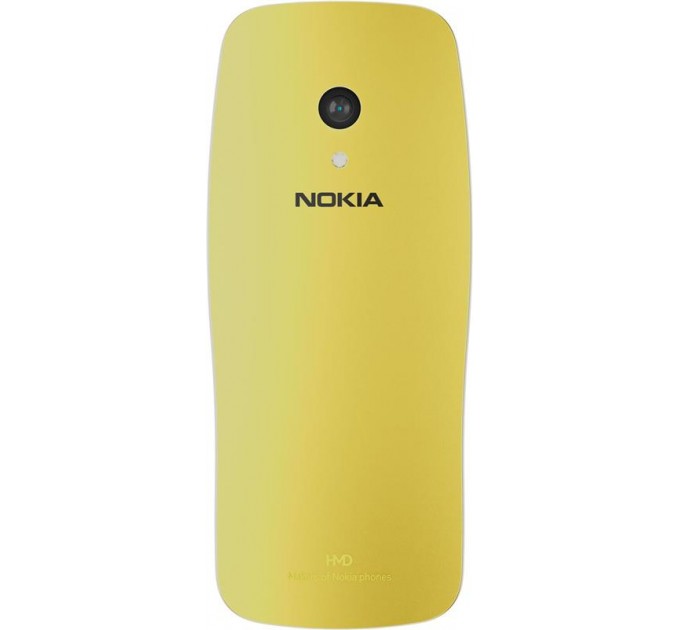 Nokia Мобильный телефон Nokia 3210 4G 2024 Dual Sim Gold; 2.4" (320x240) TN / кнопочный моноблок / Unisoc T107 / ОЗУ 64 МБ / microSD до 32 ГБ / камера 2 Мп / Bluetooth / 4G (LTE) / ОС Nokia Series 30+ / 122x52x13.1 мм / 1450 мАч / желтый