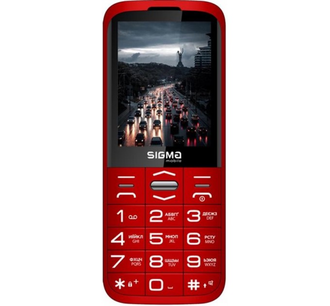 Sigma mobile Мобільний телефон Sigma mobile Comfort 50 Grace Dual Sim Red