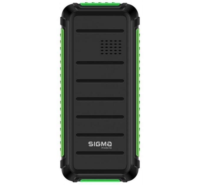 Sigma mobile Мобiльний телефон Sigma mobile X-style 18 Track Dual Sim Black/Green