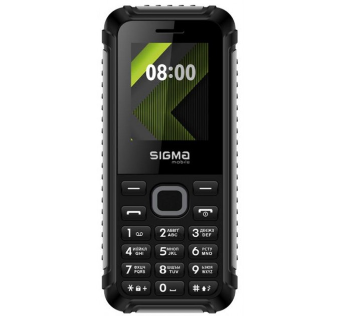 Sigma mobile Мобiльний телефон Sigma mobile X-style 18 Track Dual Sim Black/Grey