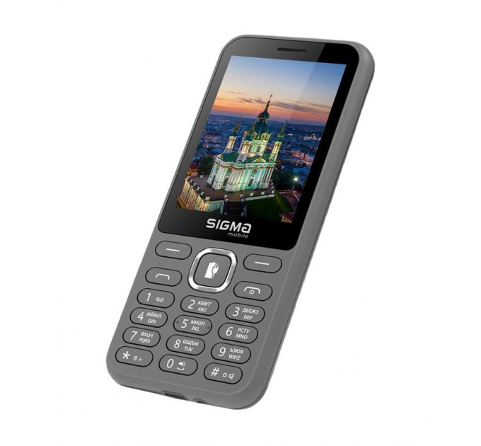 Sigma mobile Мобiльний телефон Sigma mobile X-style 31 Power Type-C Dual Sim Grey