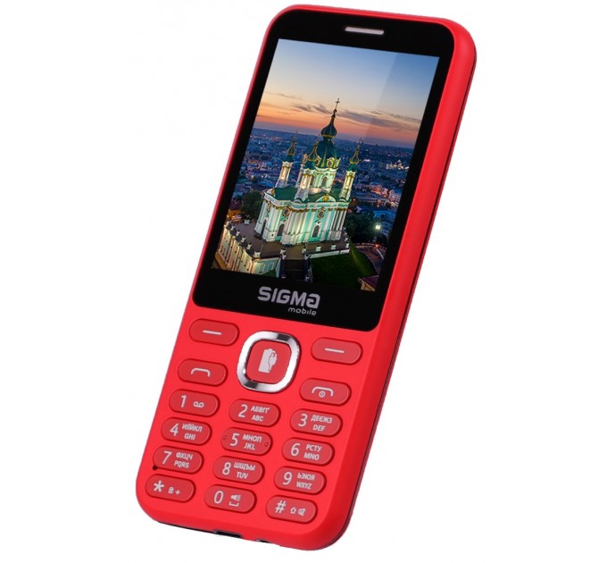 Sigma mobile Мобiльний телефон Sigma mobile X-style 31 Power Type-C Dual Sim Red