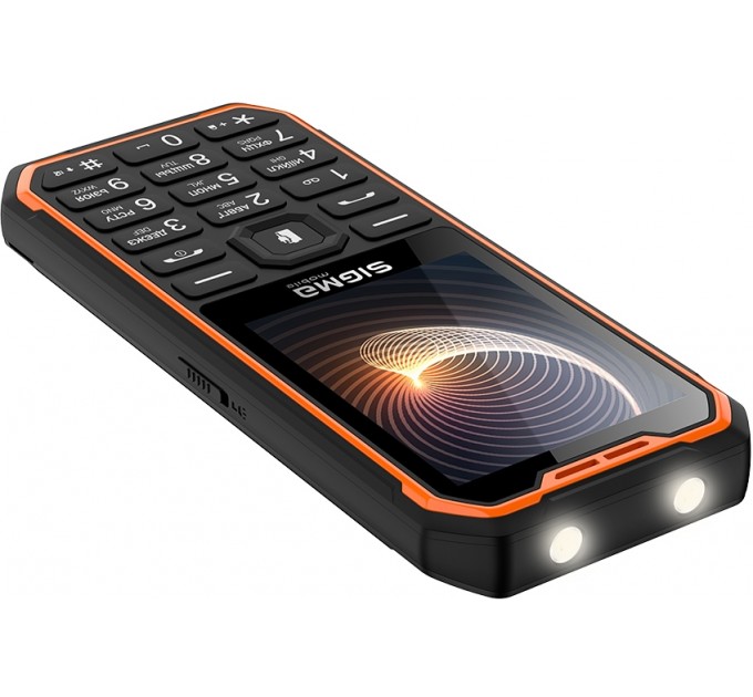 Sigma mobile Мобiльний телефон Sigma mobile X-style 310 Force Type-C Dual Sim Black-Orange