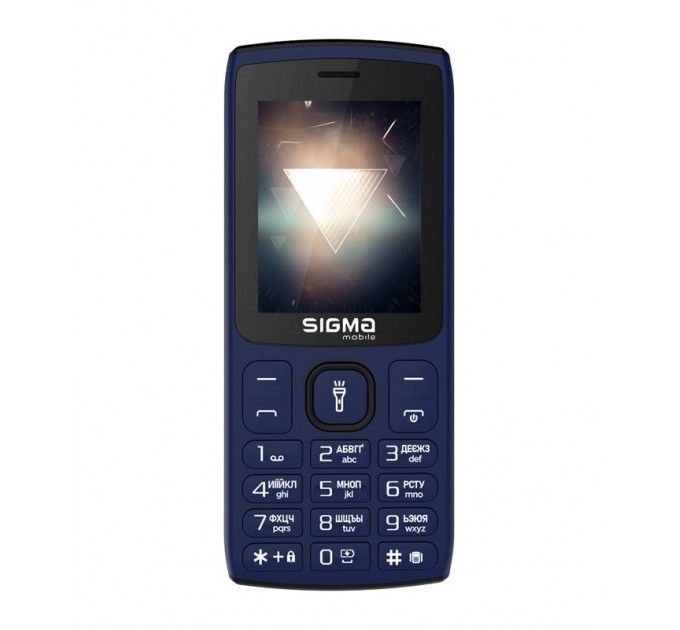 Sigma mobile Мобiльний телефон Sigma mobile X-style 34 NRG Type-C Dual Sim Blue