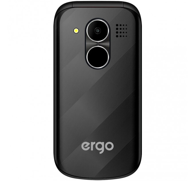 Ergo Мобiльний телефон Ergo F241 Dual Sim Black
