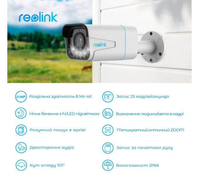 IP камера Reolink P430 (RLC-811A)