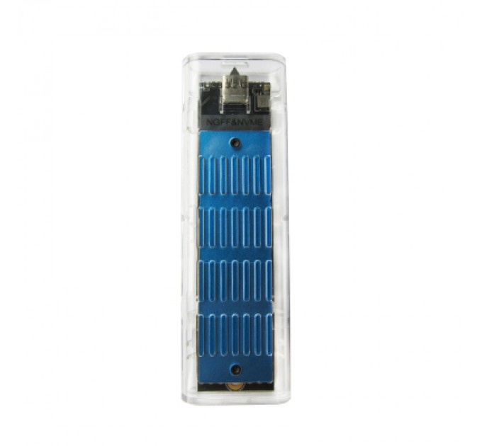 Dynamode Кишеня зовнішня Dynamode M.2 SSD NVMe/SATA combo ч-з USB3.2 GEN2 Type-C (DM-CAD-SSD09)