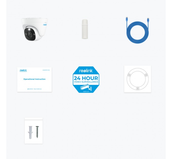 Reolink IP камера Reolink P344 2.8 mm (RLC-1224A 2.8 mm)