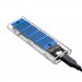 Dynamode Кишеня зовнішня Dynamode M.2 SSD NVMe/SATA combo ч-з USB3.2 GEN2 Type-C (DM-CAD-SSD09)