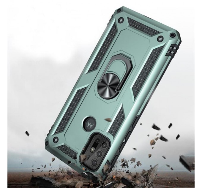 BeCover Чeхол-накладка BeCover Military для Motorola Moto G10/G10 Power/G20/G30 Dark Green (707107)