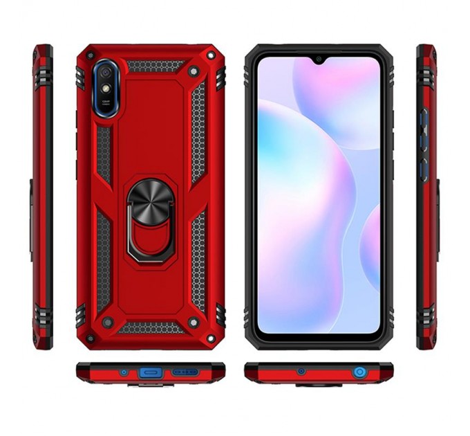 Чeхол-накладка BeCover Military для Xiaomi Redmi 9A Red (705576)