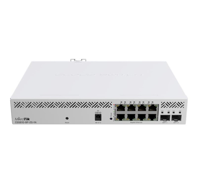Mikrotik Комутатор мережевий Mikrotik CSS610-8P-2S+IN