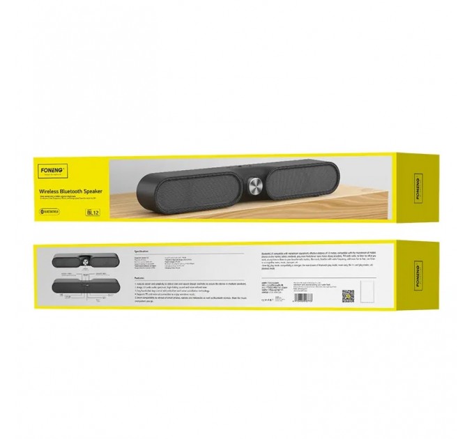 Акустическая система Foneng BL12 Multimedia Bluetooth Speaker (BL12-BS-M)