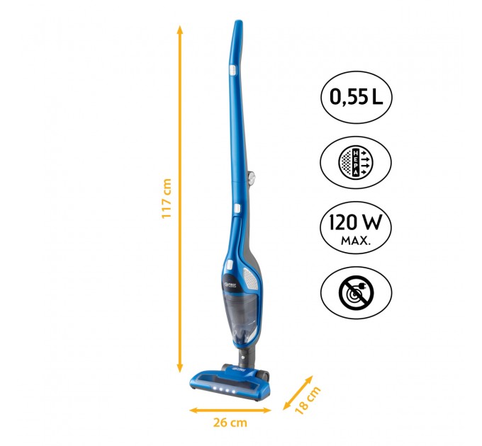 First Акумуляторний пилосос First FA-5541-3-BU